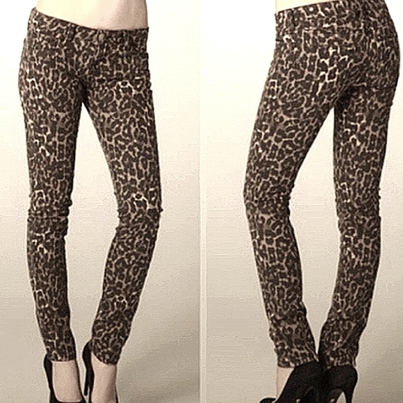 NWT Rebecca Minkoff Cheetah/Leopard Skinny Jeans - Picture 6 of 10